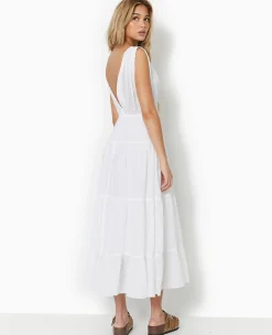 Pimkie Robe^Robe Longue Et évasée En Voile De Coton -