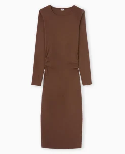 Pimkie Robe^Robe Longue Moulante Avec Fronces Côtés -