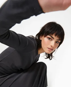 Pimkie Robe^Robe Longue Moulante Avec Fronces Côtés -