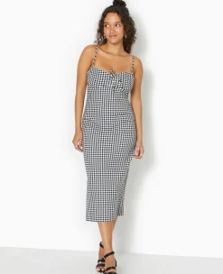 Pimkie Toute La Collection|Robe^Robe Midi Moulante Motif Vichy -