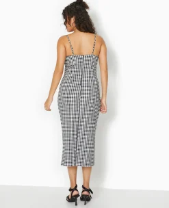 Pimkie Toute La Collection|Robe^Robe Midi Moulante Motif Vichy -