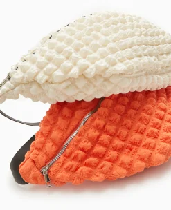 Pimkie Sac^Sac Banane XXL En Tissu Texturé Gaufré -