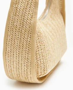 Pimkie Sac^Sac Demi-lune En Raphia -