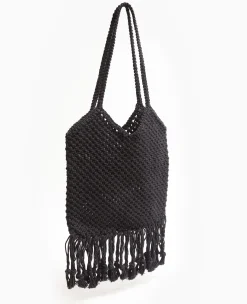 Pimkie Sac^Sac En Crochet Avec Franges -