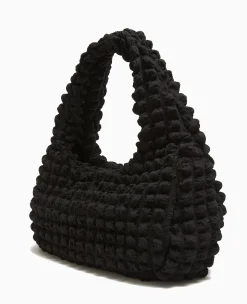 Pimkie Sac^Sac Forme Lune En Tissu Reliéfé Gaufré -