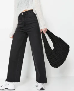 Pimkie Sac^Sac Forme Lune En Tissu Reliéfé Gaufré -