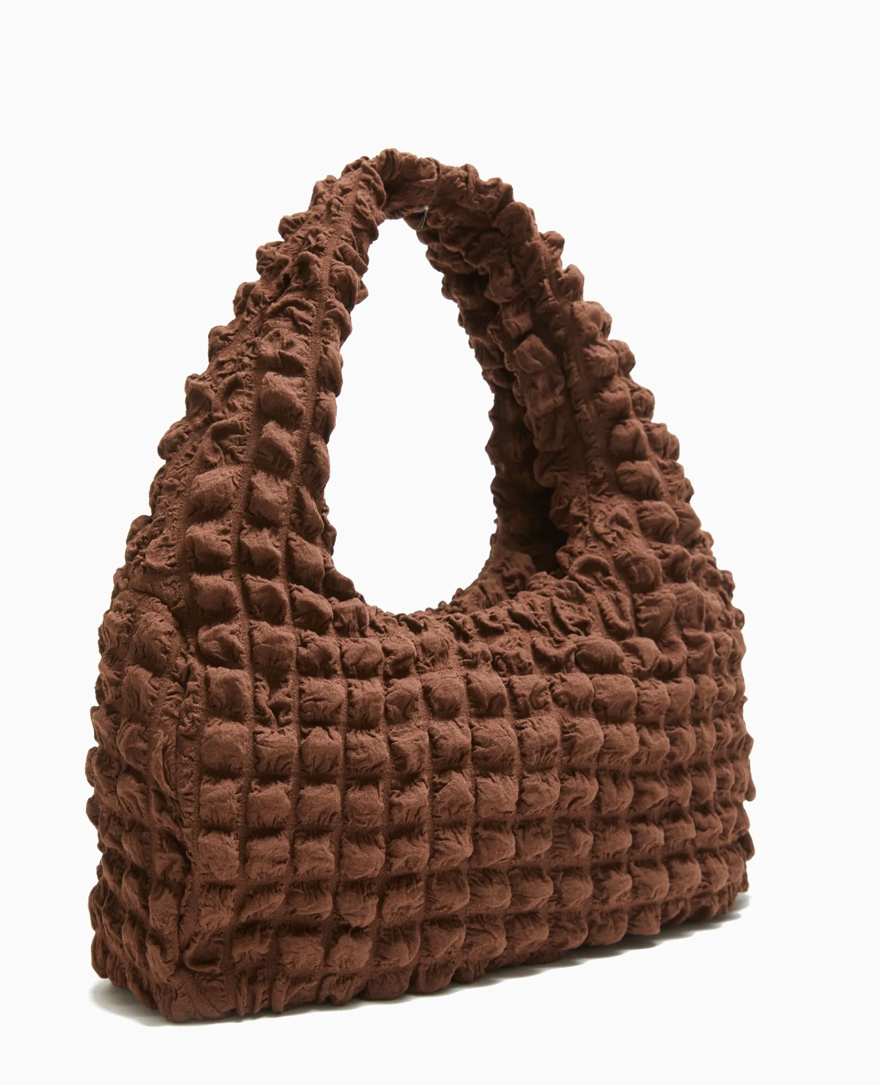 Pimkie Sac^Sac Forme Lune En Tissu Reliéfé -