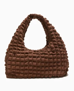 Pimkie Sac^Sac Forme Lune En Tissu Reliéfé -