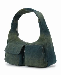 Pimkie Sac^Sac Porté épaule En Jean Effet Dirty -