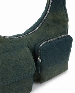 Pimkie Sac^Sac Porté épaule En Jean Effet Dirty -