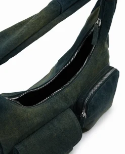 Pimkie Sac^Sac Porté épaule En Jean Effet Dirty -