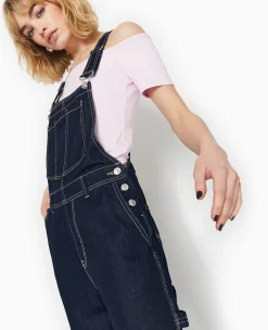 Pimkie Pimkie Positive|Combinaison Et Salopette^Salopette En Jean Avec Coutures Contrastées -