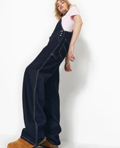 Pimkie Pimkie Positive|Combinaison Et Salopette^Salopette En Jean Avec Coutures Contrastées -