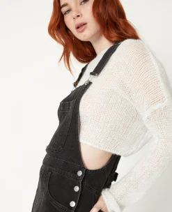 Pimkie Pimkie Positive|Combinaison Et Salopette^Salopette En Jean Wide -