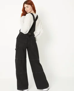 Pimkie Pimkie Positive|Combinaison Et Salopette^Salopette En Jean Wide -