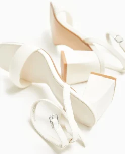 Pimkie Sandales À Talons^Sandales 1 Bride Avec Talons Trapè;zes -