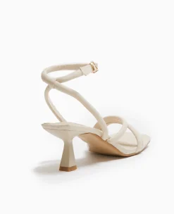 Pimkie Sandales À Talons^Sandales à Talon Tissu Effet Lin -