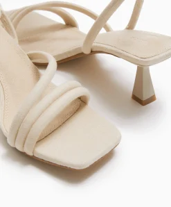 Pimkie Sandales À Talons^Sandales à Talon Tissu Effet Lin -