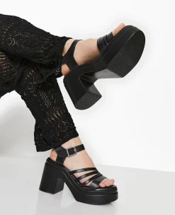 Pimkie Sandales À Talons^Sandales Compensées Avec Multi-brides -