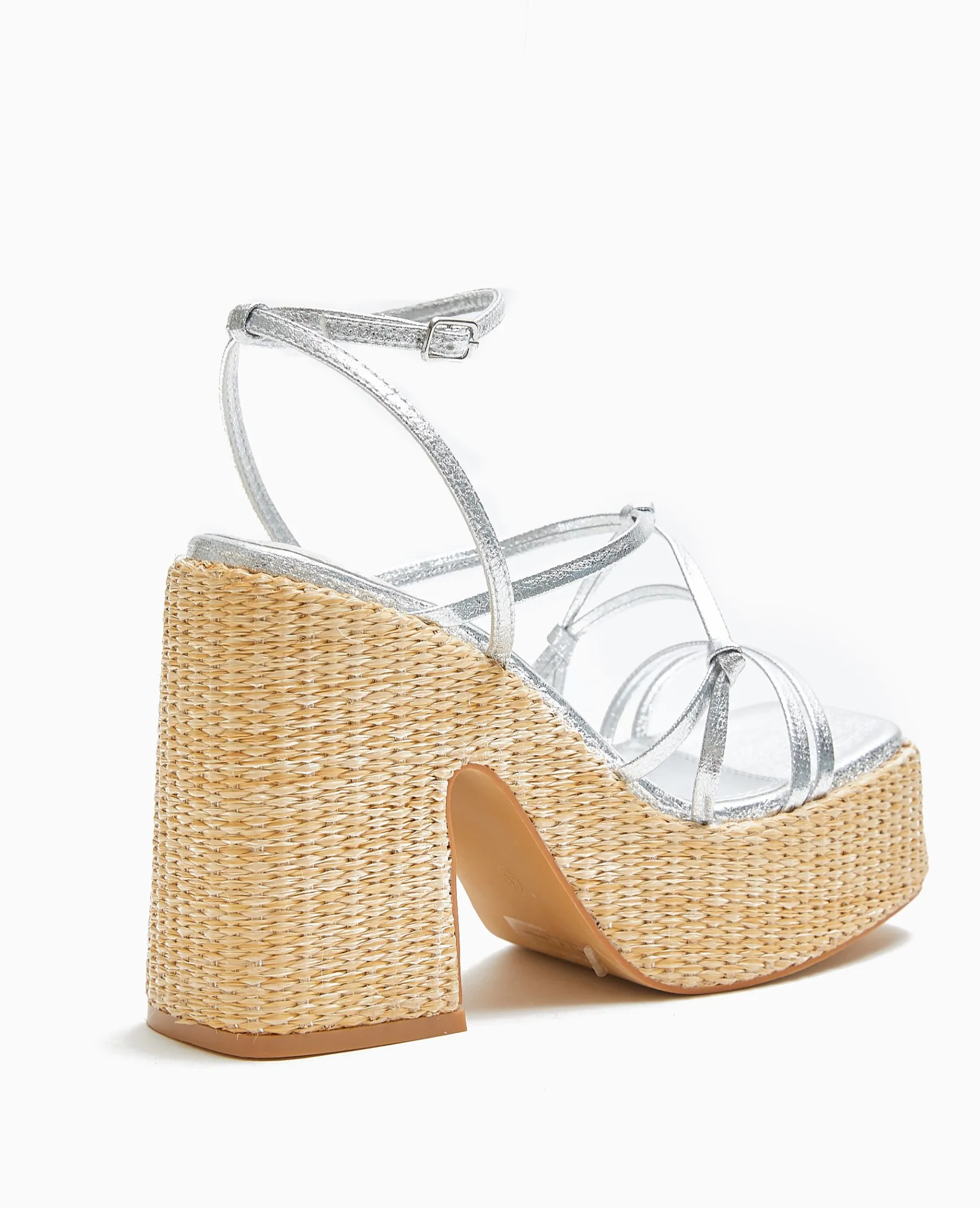 Pimkie Sandales À Talons^Sandales Plateformes Avec Semelles Paille -