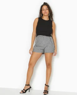 Pimkie Toute La Collection|Short^Short City Taille Haute Motif Vichy -