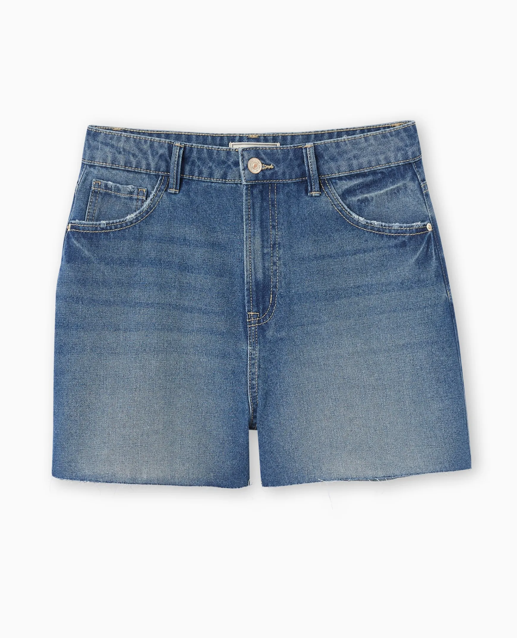Pimkie Pimkie Positive|Short^Short En Jean Bas Coupés -