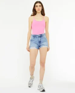Pimkie Pimkie Positive|Short^Short En Jean Coupé Effet Destroy -