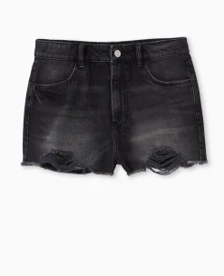 Pimkie Pimkie Positive|Short^Short En Jean Coupé Effet Destroy -