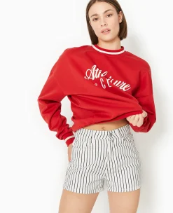 Pimkie Short^Short En Jean Court Rayé -