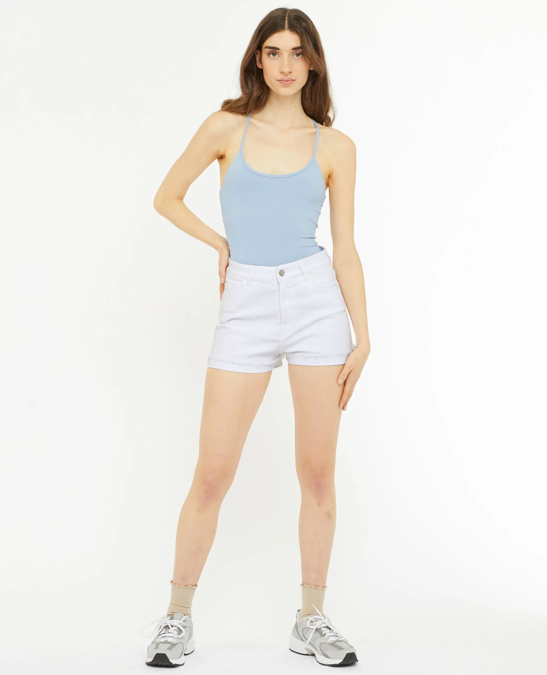 Pimkie Toute La Collection|Pimkie Positive^Short En Jean Taille Haute Avec élasthane -