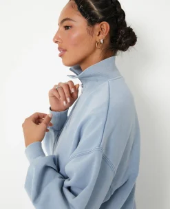 Pimkie Sweat^Sweat Col Camionneur Avec Effet Délavé -