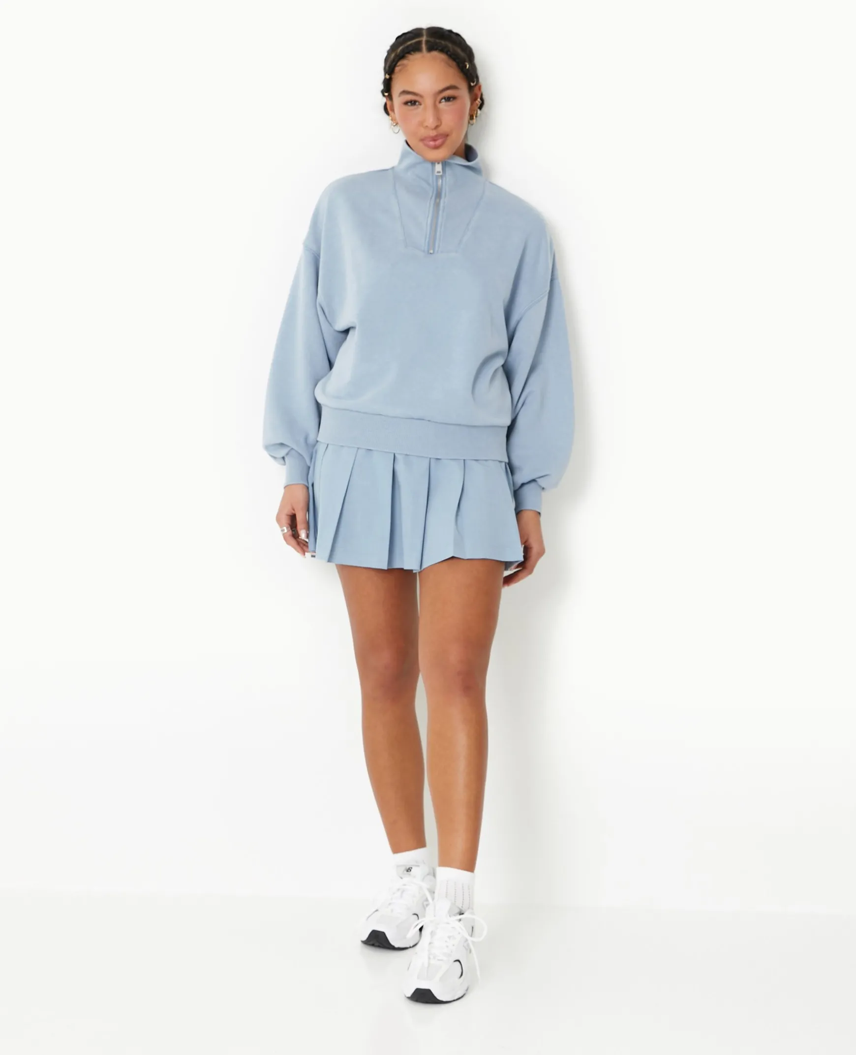 Pimkie Sweat^Sweat Col Camionneur Avec Effet Délavé -