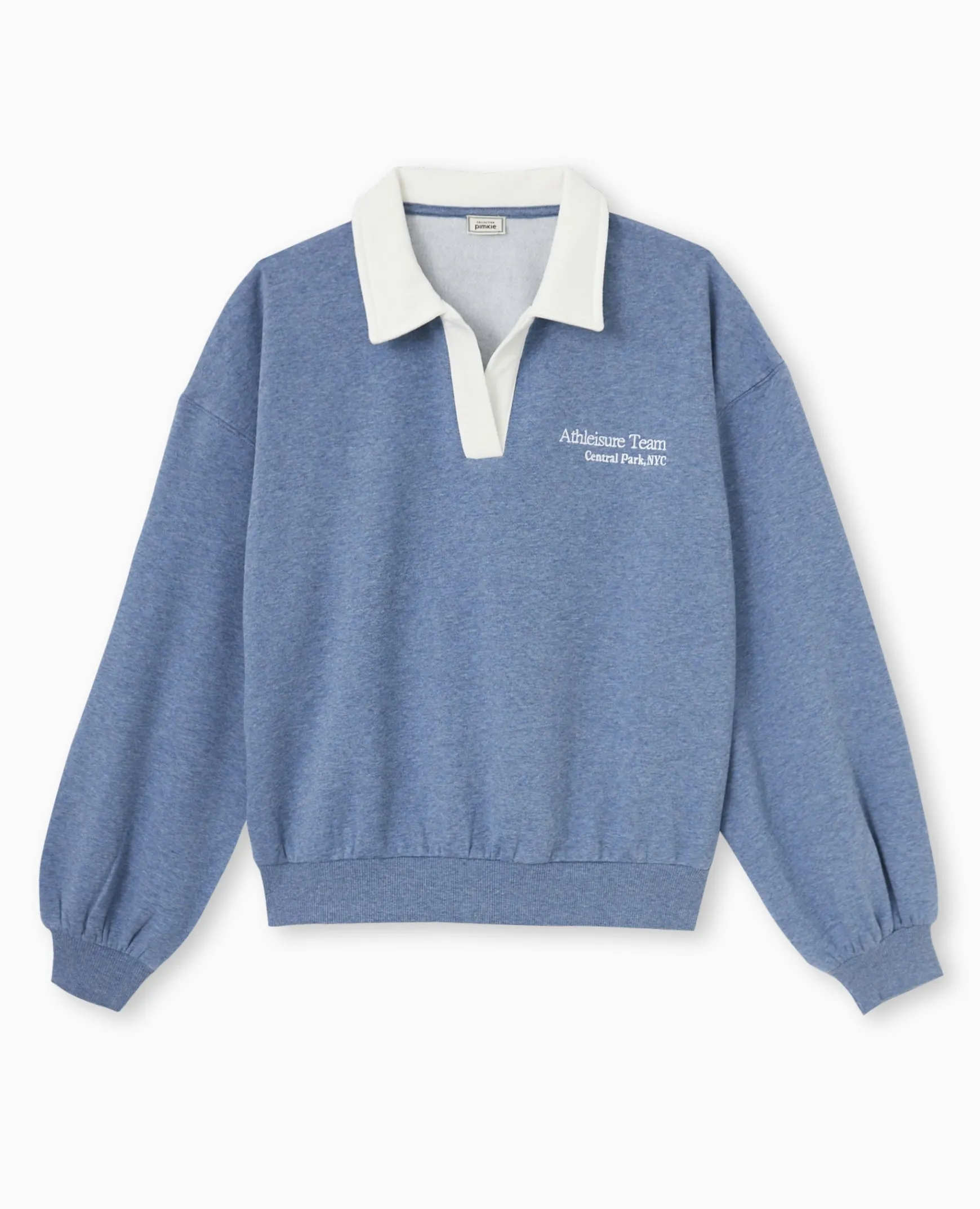 Pimkie Pimkie Positive|Sweat^Sweat Col Polo Avec Broderie -