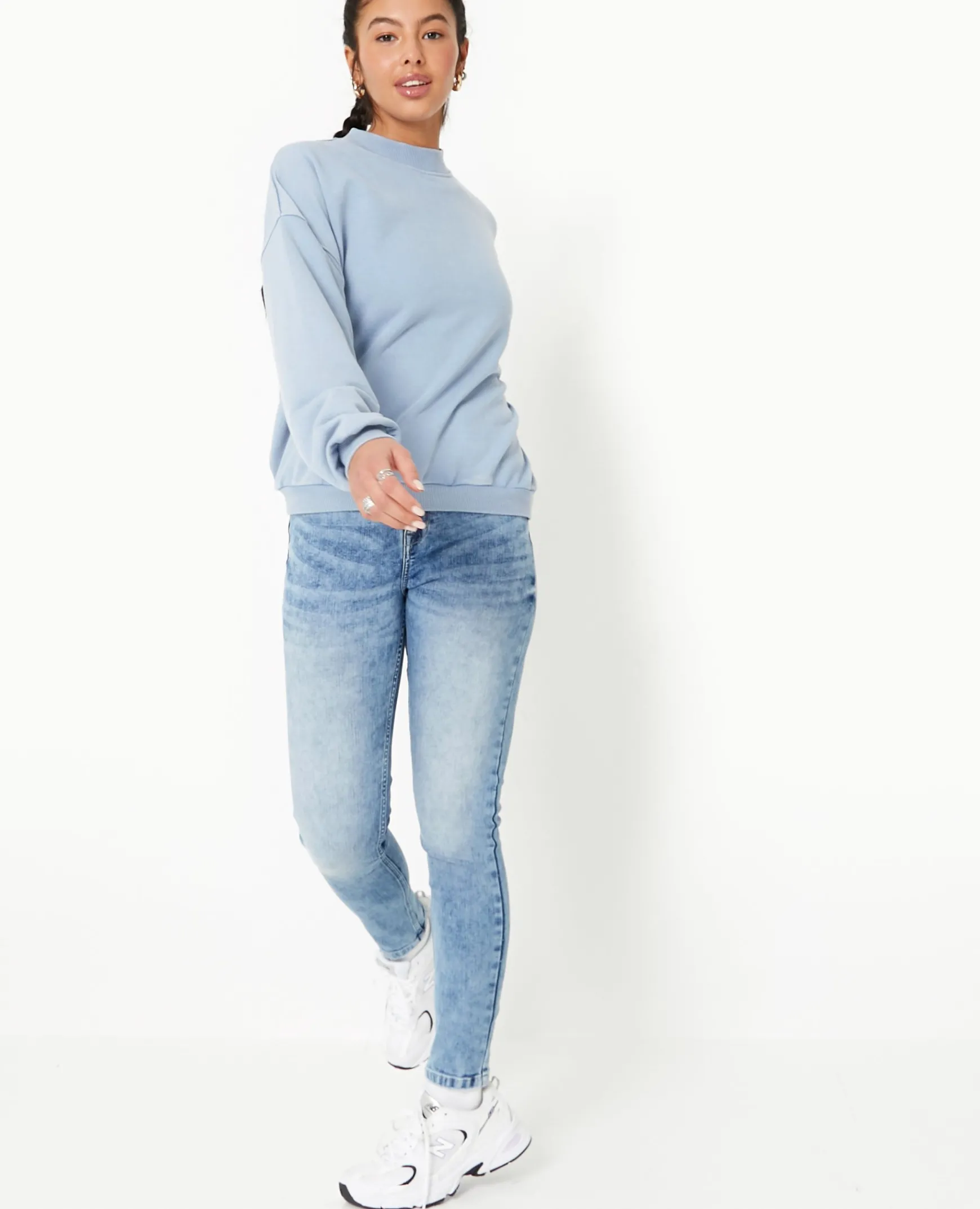 Pimkie Sweat^Sweat Col Rond Avec Effet Délavé -
