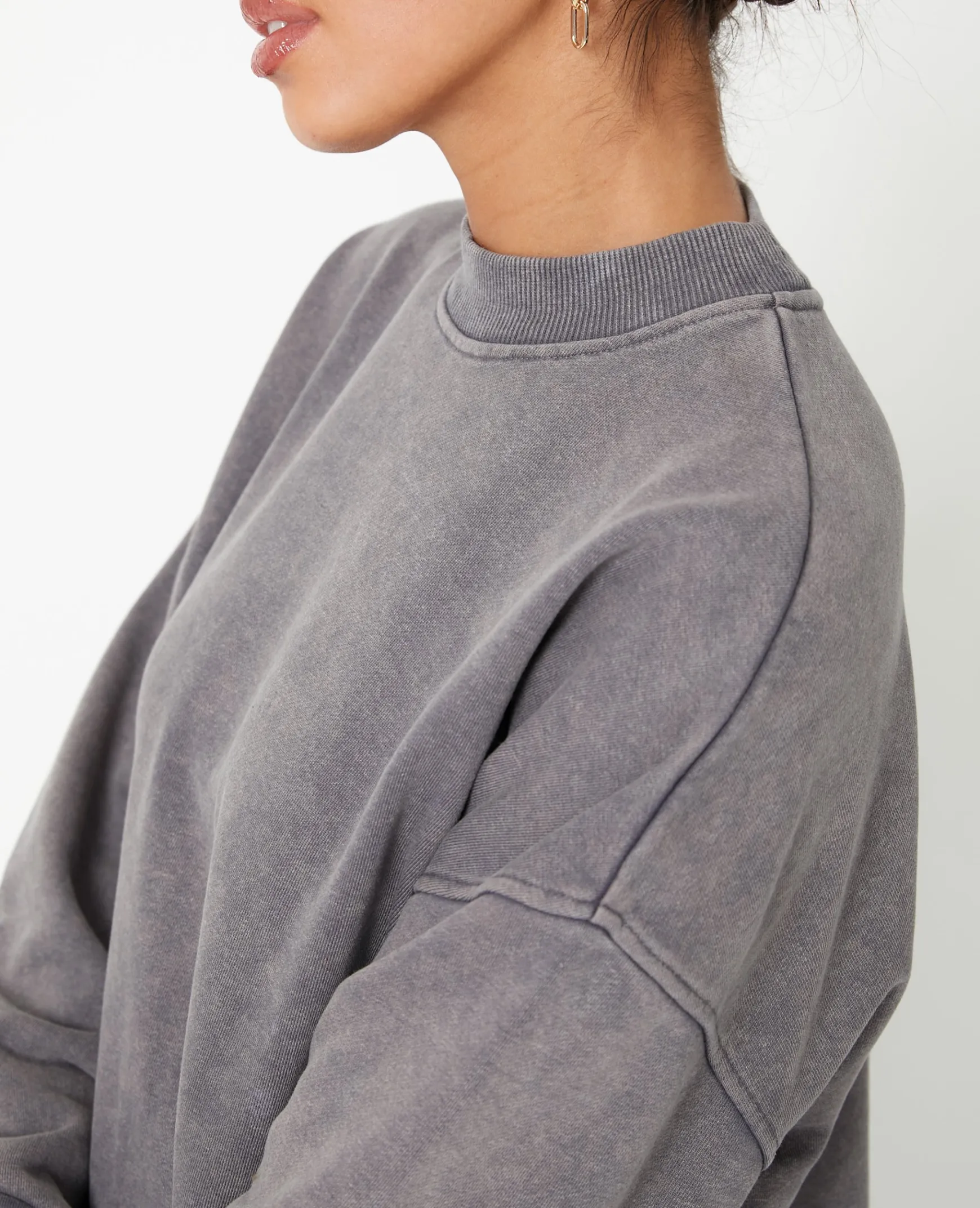 Pimkie Sweat^Sweat Col Rond Avec Effet Délavé -