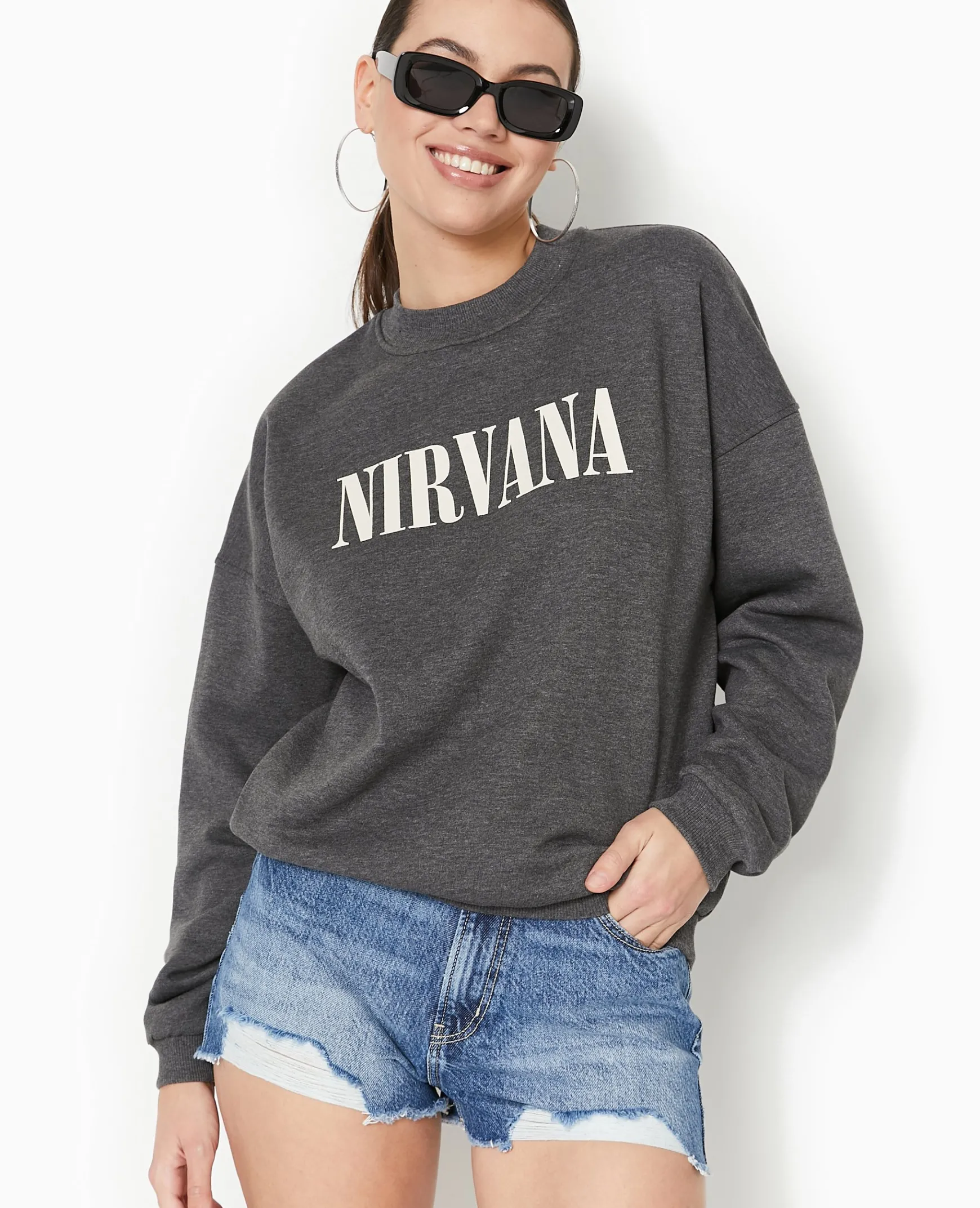 Pimkie Sweat^Sweat Col Rond Nirvana -