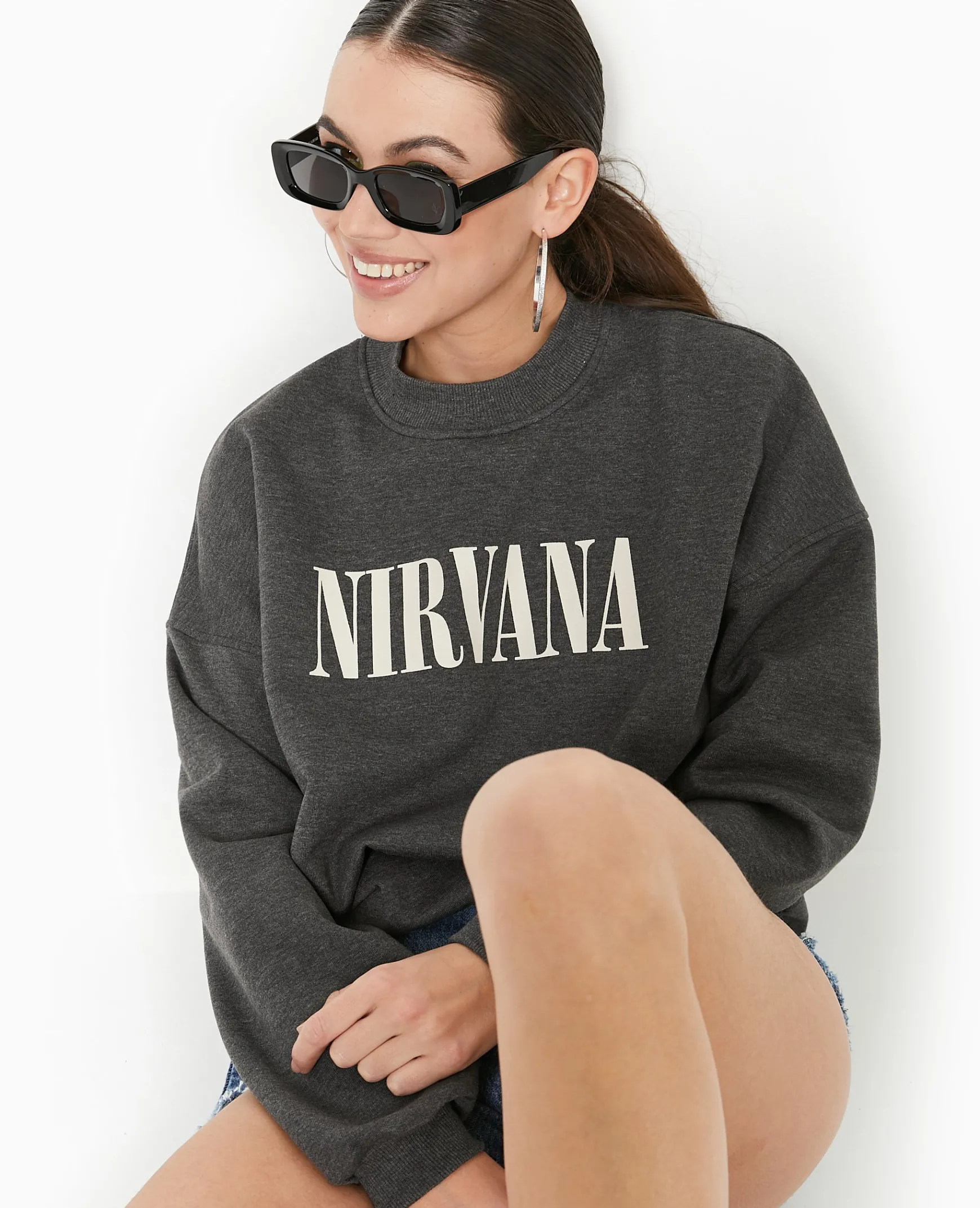 Pimkie Sweat^Sweat Col Rond Nirvana -