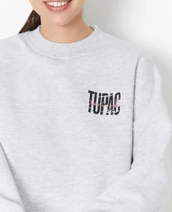 Pimkie Sweat^Sweat Col Rond Tupac -