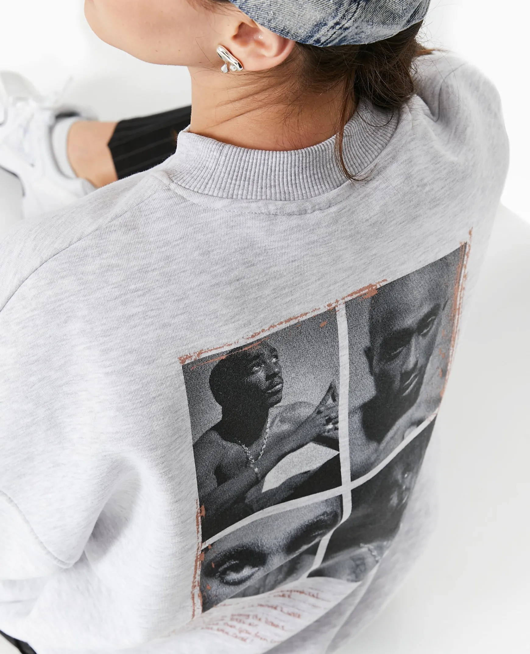 Pimkie Sweat^Sweat Col Rond Tupac -