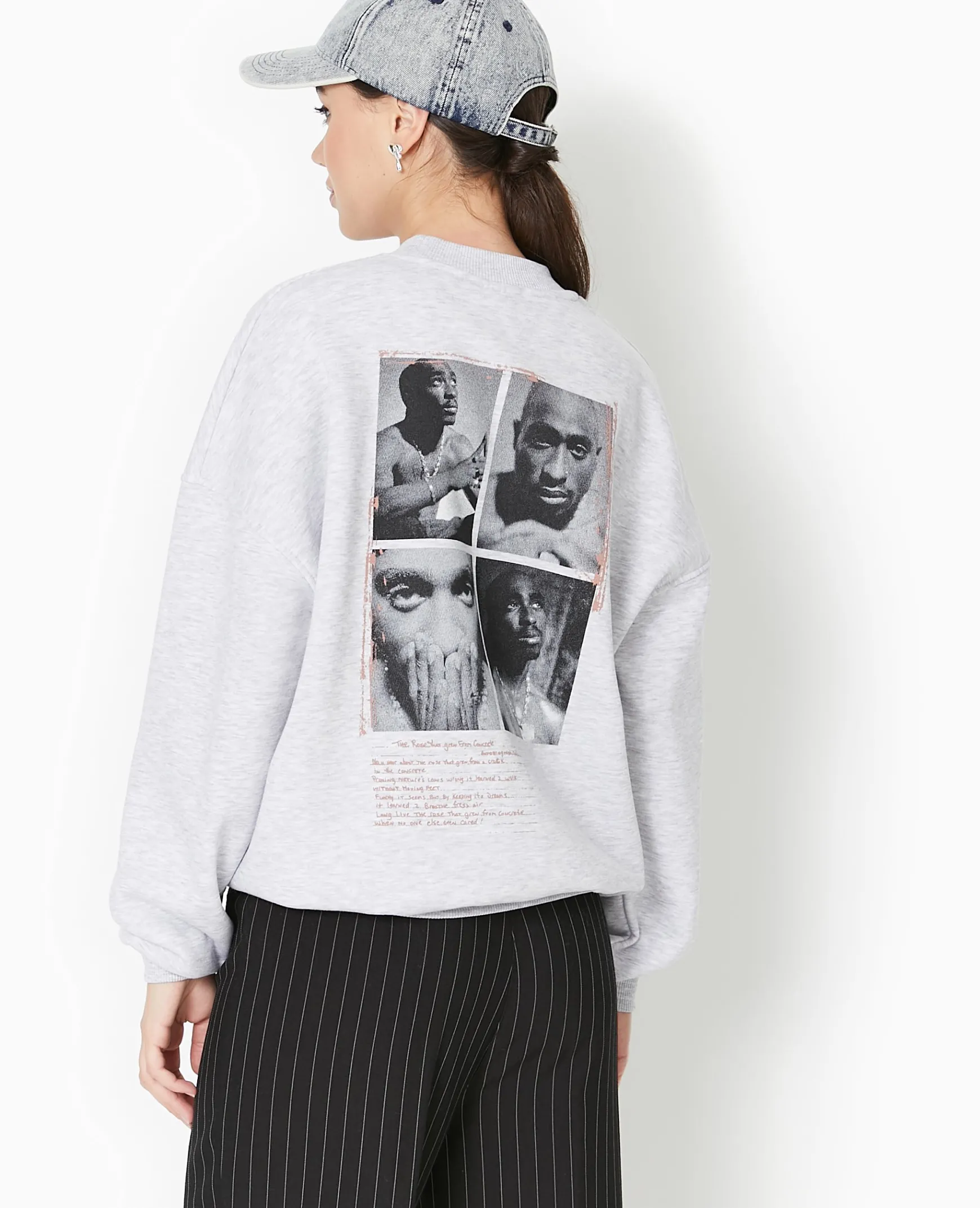 Pimkie Sweat^Sweat Col Rond Tupac -