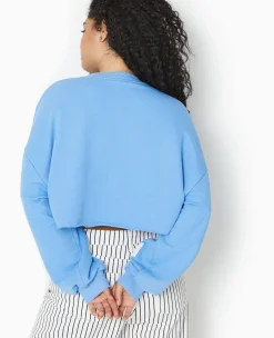Pimkie Toute La Collection|Sweat^Sweat Cropped Base Coupée Avec NEW YORK -