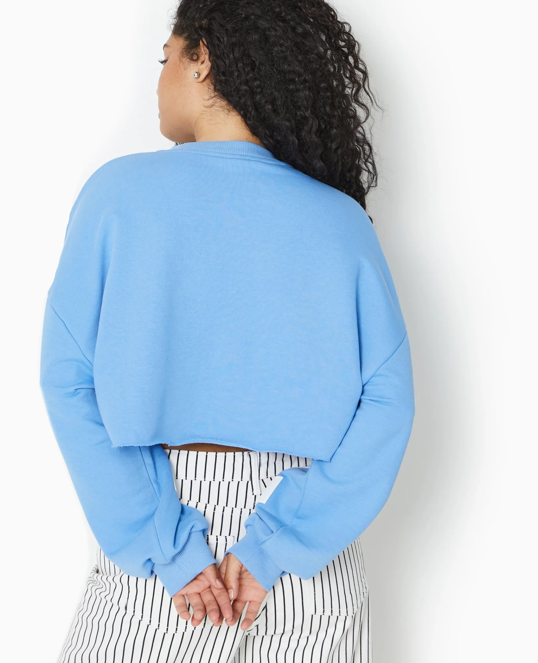 Pimkie Toute La Collection|Sweat^Sweat Cropped Base Coupée Avec NEW YORK -