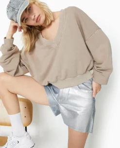 Pimkie Toute La Collection|Sweat^Sweat Grand Col V -