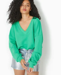 Pimkie Toute La Collection|Sweat^Sweat Grand Col V -