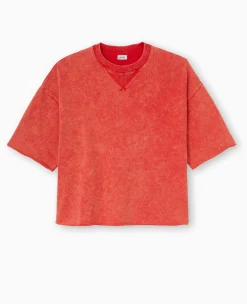 Pimkie Loungewear|Ensembles^Sweat Manches Courtes Délavé Acid Wash -