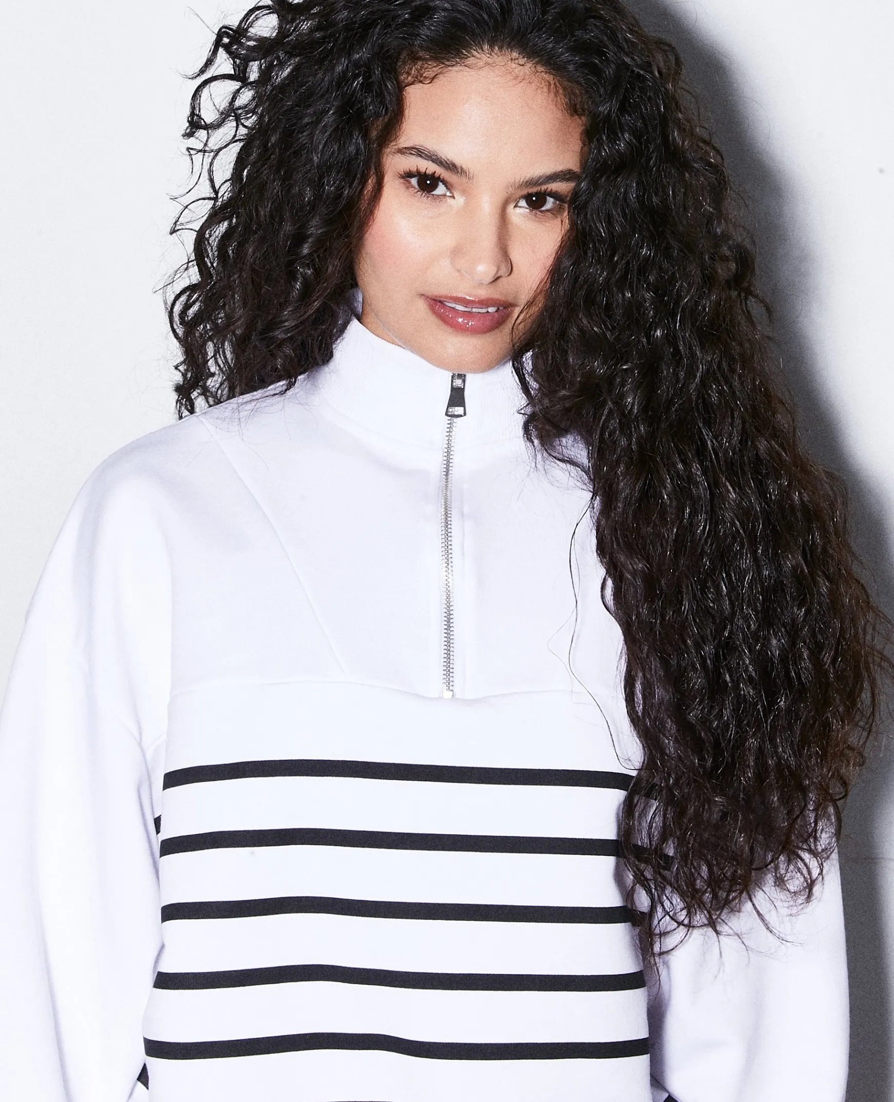 Pimkie Toute La Collection|Sweat^Sweat Zippé Avec Rayures -