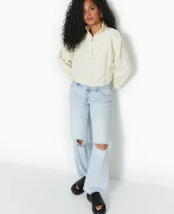 Pimkie Sweat|T-Shirt Et Top^Sweat Zippé Cropped -