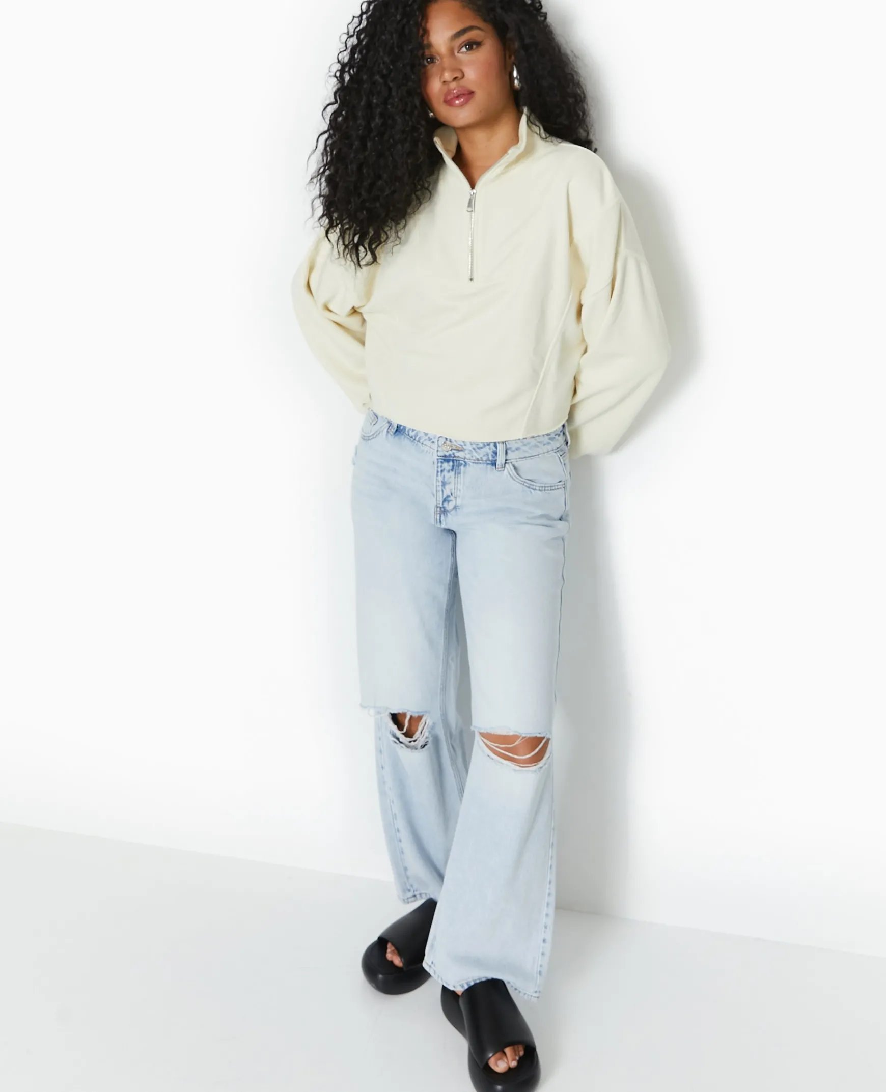 Pimkie Sweat|T-Shirt Et Top^Sweat Zippé Cropped -