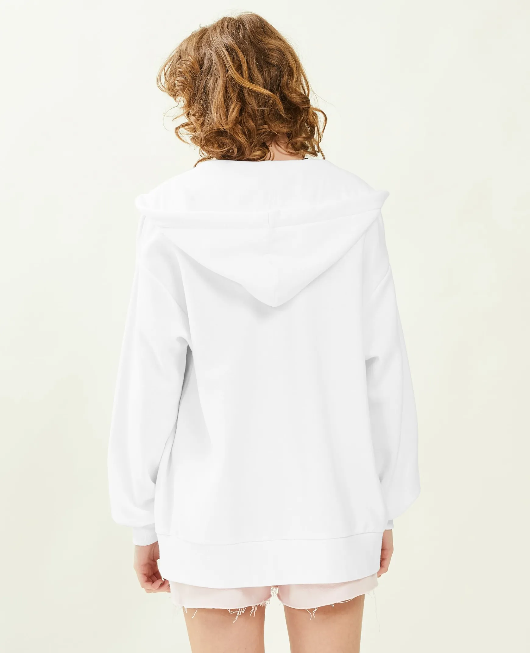 Pimkie Pimkie Positive|Sweat^Sweat Zippé Oversize Avec Capuche -