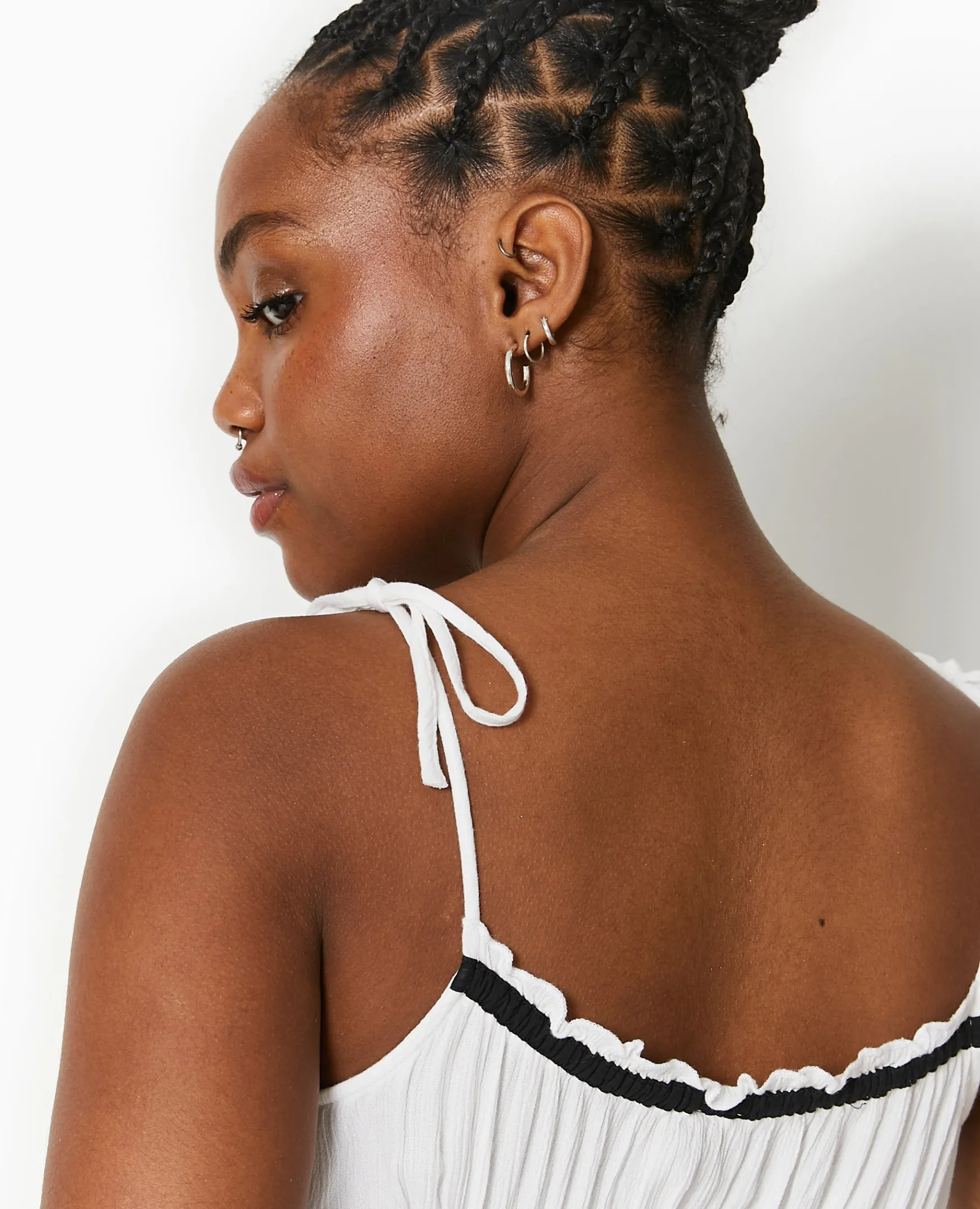 Pimkie Chemise Et Blouse|T-Shirt Et Top^Top à Bretelles Avec Nouettes Devant -